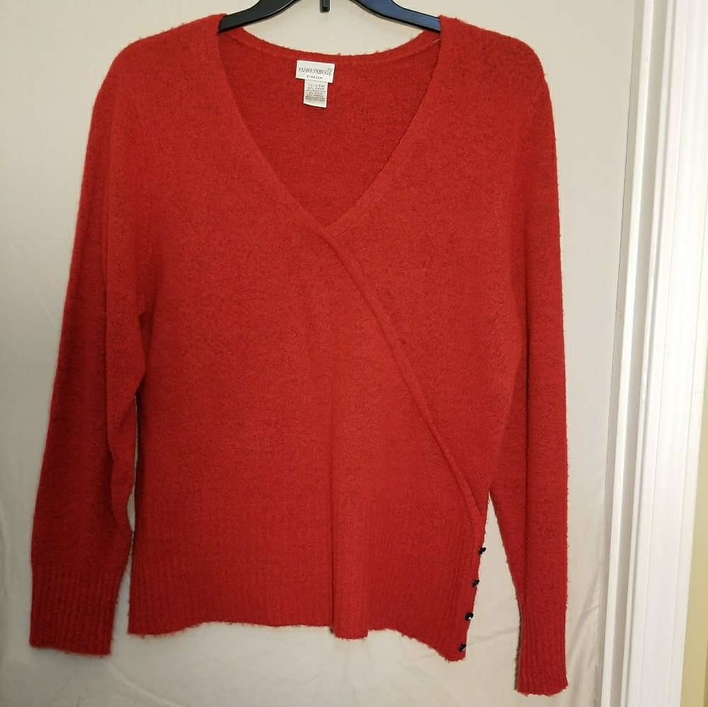 Women's Red Sweater